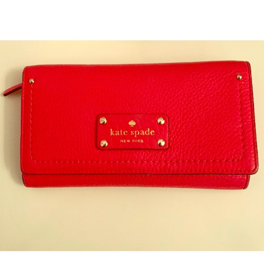 Kate Spade Trifold Leather Wallet